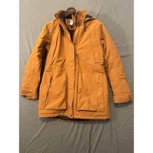 Women's Winter Parka Duluth Trading Coat Warmest Orange Small Whaleback Parka